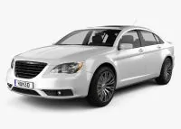 CHRYSLER 200 Natural wood veneer dash trim kits