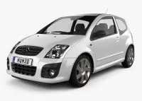 CITROEN C2 Natural wood veneer dash trim kits